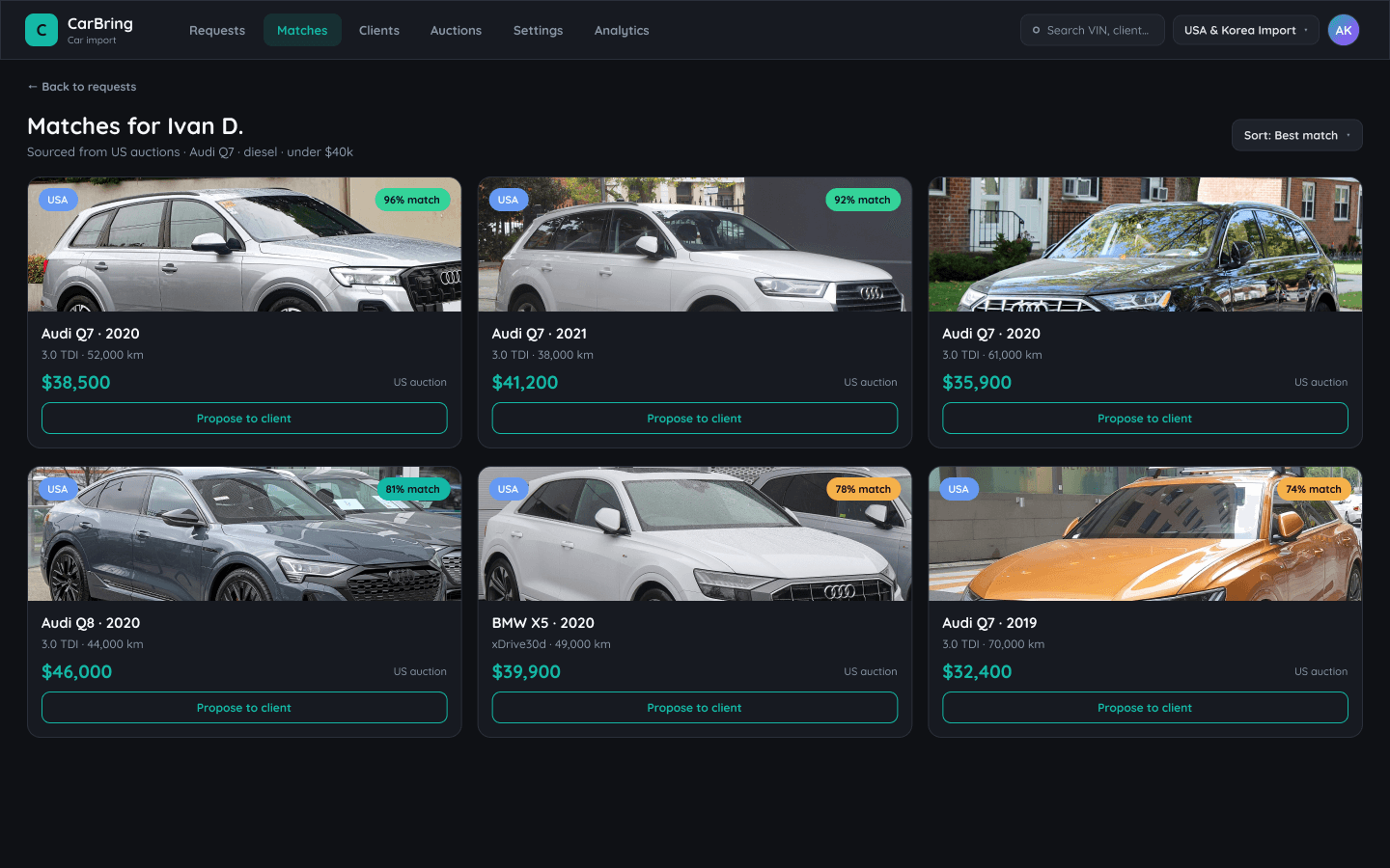 CAR IMPORT preview
